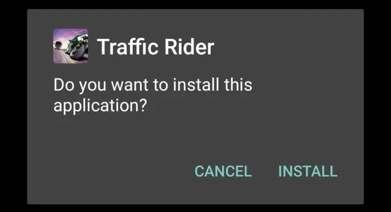 Install Traffic Rider Mod Apk